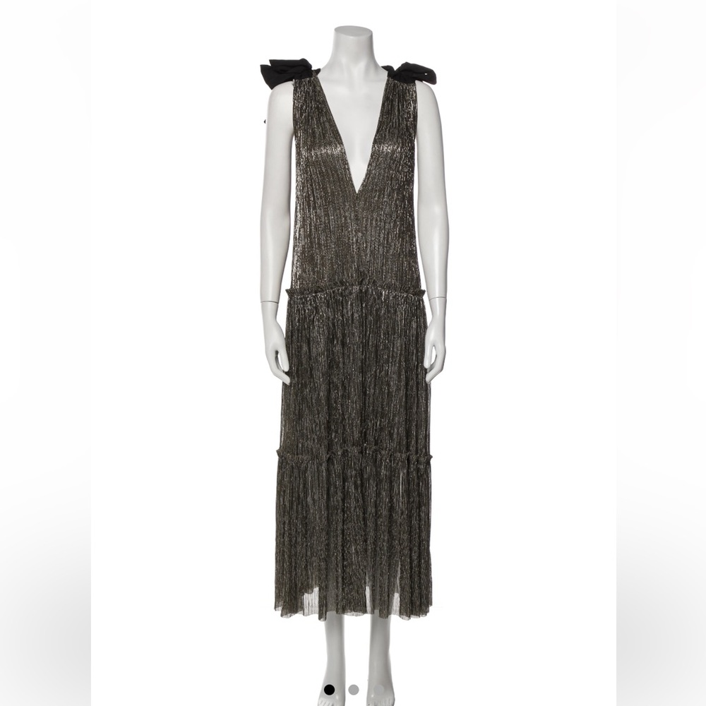 Sabina Musayev Tent Dress
•   Brown
•   Sleeveless with V-Neck